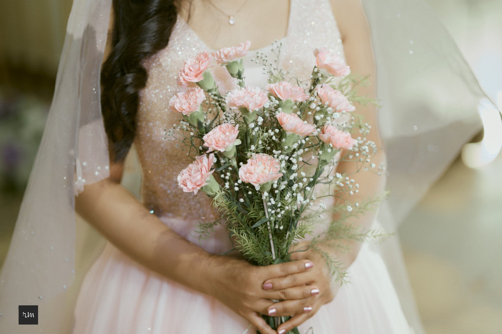 Christian Bride with a Bouquet
